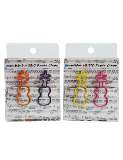 Paper clip violin 4 color...