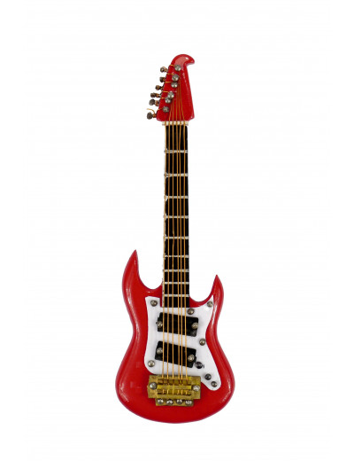 Magnet Electric Guitar red 10 cm
