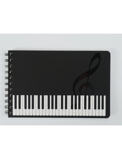 Spiral notebook keyboard A5