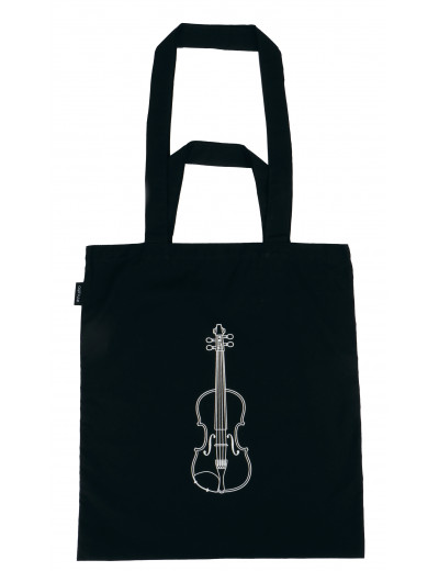 Tote bag violin black (2 IN 1)