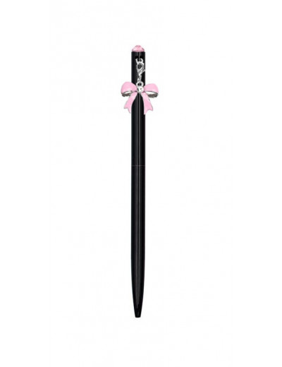 Ball pen with bow tie charm...