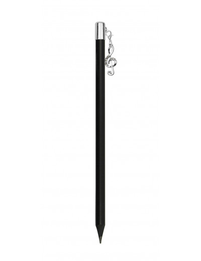 Pencil with g-clef charm...