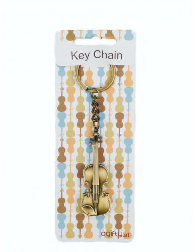 Schlüsselanhänger Geige 3D...