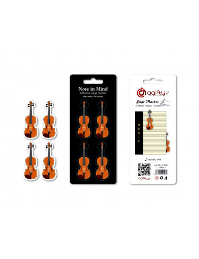 Page Marker: violin (19*55...