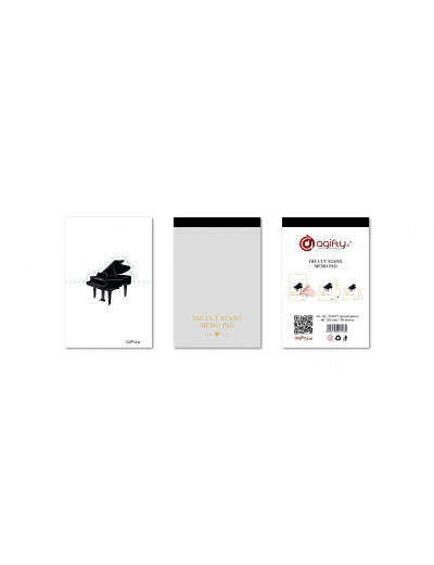 Stand memo pad: Klavier