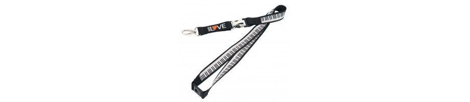 music note lanyard